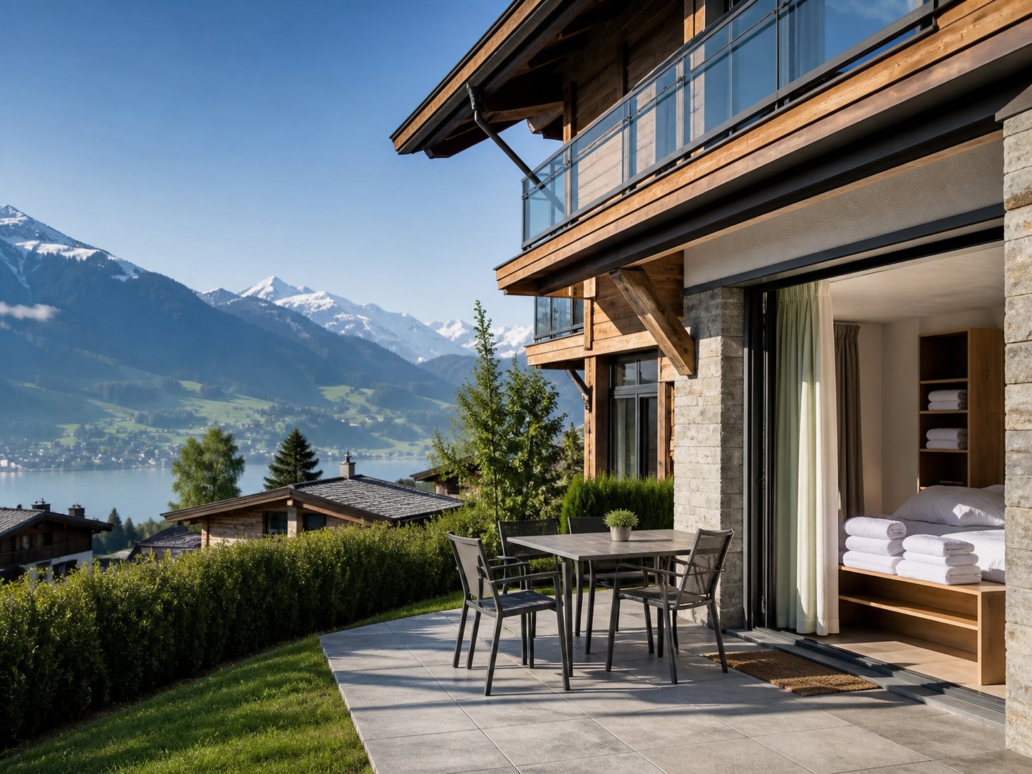 Vorbereitetes Apartment in den Alpen bei Zell am See